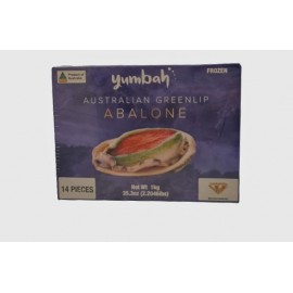 Australian Greenlip Abalone 14pcs 1000g